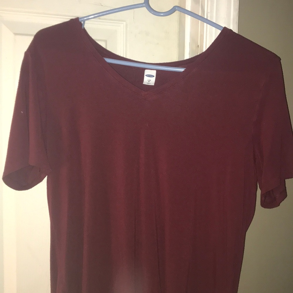 Maroon shirt